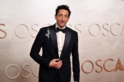 US actor Adrien Brody attends the 97th Annual Academy Awards at the Dolby Theatre in Hollywood, California on March 2, 2025. (Photo by ANGELA WEISS / AFP) (AFP) US actor Adrien Brody attends the 97th Annual Academy Awards at the Dolby Theatre in Hollywood, California on March 2, 2025. (Photo by ANGELA WEISS / AFP) (AFP)