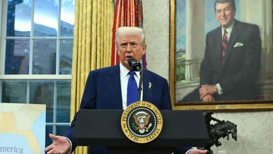 In response to criticism of his growing ties with Russia on Ukraine, US President Donald Trump stated on Sunday that the US should be "less" concerned about Vladimir Putin. (AFP)