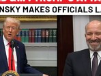 On Cam: Trump Mocks Zelensky, Says 'Stupid, Foolish…'; US Official Laughs On Cam: Trump Mocks Zelensky, Says 'Stupid, Foolish…'; US Official Laughs