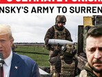 Ukraine To Surrender As USA Stops All Weapons Aid? Ukraine To Surrender As USA Stops All Weapons Aid?