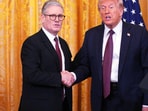 US President Donald Trump and UK OM Starmer 