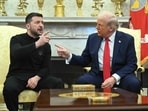 US President Donald Trump and Ukraine's President Volodymyr Zelensky got into a spat in the Oval Office US President Donald Trump and Ukraine's President Volodymyr Zelensky got into a spat in the Oval Office