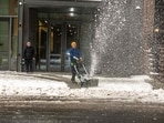 Parts of New York got over 3 inches of snow after a winter storm blew through the Northeast. Alex Kent/Getty Images/AFP (Photo by Alex Kent / GETTY IMAGES NORTH AMERICA / Getty Images via AFP) Parts of New York got over 3 inches of snow after a winter storm blew through the Northeast. Alex Kent/Getty Images/AFP (Photo by Alex Kent / GETTY IMAGES NORTH AMERICA / Getty Images via AFP)