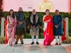 Nita Ambani and Radhika Merchant stun in ethereal sarees as PM Modi inaugurates Vantara Wildlife Centre. Nita Ambani and Radhika Merchant stun in ethereal sarees as PM Modi inaugurates Vantara Wildlife Centre.