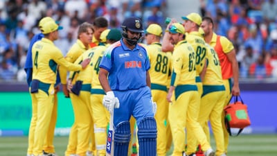 India captain Rohit Sharma got them off to a quick start, as is the usual with him in recent years. However, he didn't last too long despite being dropped two times, falling in the eighth over on 28 off 20 balls. (ANI) India captain Rohit Sharma got them off to a quick start, as is the usual with him in recent years. However, he didn't last too long despite being dropped two times, falling in the eighth over on 28 off 20 balls. (ANI)