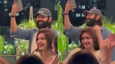 Kartik Aaryan and Sreeleela party together Kartik Aaryan and Sreeleela party together