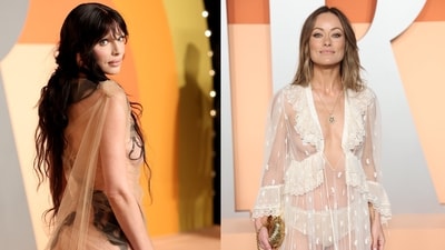 Julia Fox to Olivia Wilde: The naked dress made quite the resurgence at the Oscars 2025 after party Julia Fox to Olivia Wilde: The naked dress made quite the resurgence at the Oscars 2025 after party