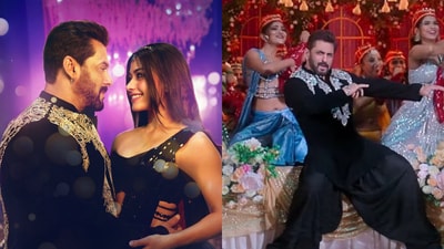 Zohra Jabeen from Sikandar: Salman Khan and Rashmika Mandanna's in a still from the song. Zohra Jabeen from Sikandar: Salman Khan and Rashmika Mandanna's in a still from the song.