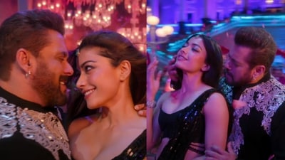 Rashmika Mandanna and Salman Khan in Sikandar song Zohra Jabeen Rashmika Mandanna and Salman Khan in Sikandar song Zohra Jabeen