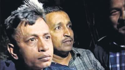 Thane, Jan 19 (ANI): Mumbai Police arrest Bangladeshi national Mohammad Shariful Islam Shahzad name changed to Vijay Das in the Saif Ali Khan attack case, in Thane on Saturday. (ANI Photo) (ANI) Thane, Jan 19 (ANI): Mumbai Police arrest Bangladeshi national Mohammad Shariful Islam Shahzad name changed to Vijay Das in the Saif Ali Khan attack case, in Thane on Saturday. (ANI Photo) (ANI)