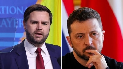 JD Vance admits his remark ‘set Zelenskyy off,’ slams Ukrainian prez's ‘unwillingness to engage in the peace process’  (Photo by Ting Shen / AFP, Sean Kilpatrick/The Canadian Press via AP)
