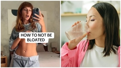 A fitness influencer shared tips which help her never feel bloated. A fitness influencer shared tips which help her never feel bloated.