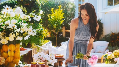 Produced by Meghan Markle, With Love will debut on Netflix on March 4, 2025, and features candid conversations with both new and old acquaintances along with helpful advice. (X/@Netflix) Produced by Meghan Markle, With Love will debut on Netflix on March 4, 2025, and features candid conversations with both new and old acquaintances along with helpful advice. (X/@Netflix)