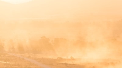 Dust storm swept through Texas on Tuesday. (Representational image/ UnSplash) Dust storm swept through Texas on Tuesday. (Representational image/ UnSplash)