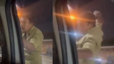 Responding to the viral clip, Commercial Street Police Station addressed the matter on X. (X/@commercialstps)