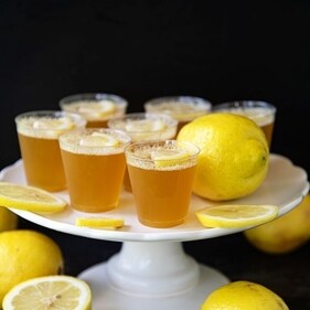 Boozy jello shots
