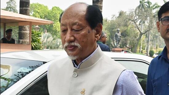 Nagaland chief minister Neiphiu Rio (ANI)