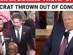 On Cam: Democrat Interrupts Trump's Speech Mid-Way, Thrown Out Of Congress On Cam: Democrat Interrupts Trump's Speech Mid-Way, Thrown Out Of Congress