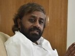 Karnataka Forest Minister Eshwar Khandre. Karnataka Forest Minister Eshwar Khandre.