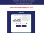 MP TET Results 2025: Check Primary School Teacher results via direct link given here. 
