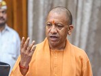 Uttar Pradesh chief minister Yogi Adityanath speaks in the state Legislative Council.