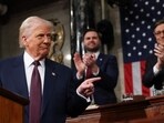 Donald Trump also highlighted his decision of “making it the official policy of the United States government that there are only two genders - male and female” during his speech. Donald Trump also highlighted his decision of “making it the official policy of the United States government that there are only two genders - male and female” during his speech.