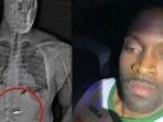 Jaythan Gilder, 32, swallowed Tiffany & Co earrings to hide evidence when police stopped him. Jaythan Gilder, 32, swallowed Tiffany & Co earrings to hide evidence when police stopped him.