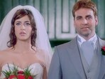 Katrina Kaif and Akshay Kumar in a still from Namastey London. Katrina Kaif and Akshay Kumar in a still from Namastey London.