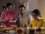 Nishant Dahiya with Sanya Malhotra in a still from the film Mrs. Nishant Dahiya with Sanya Malhotra in a still from the film Mrs.