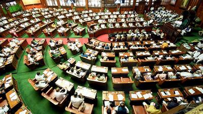 A joint legislature committee submitted its review report on the GBG Bill in the legislative assembly on Wednesday. (ANI) A joint legislature committee submitted its review report on the GBG Bill in the legislative assembly on Wednesday. (ANI)