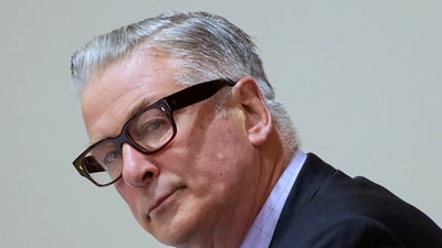 Actor Alec Baldwin attends his trial for involuntary manslaughter for the 2021 fatal shooting of cinematographer Halyna Hutchins during filming of the Western movie Rust, July 12, 2024, at Santa Fe County District Court in Santa Fe, N.M. (Ramsay de Give/Pool Photo via AP, File) (AP) Actor Alec Baldwin attends his trial for involuntary manslaughter for the 2021 fatal shooting of cinematographer Halyna Hutchins during filming of the Western movie Rust, July 12, 2024, at Santa Fe County District Court in Santa Fe, N.M. (Ramsay de Give/Pool Photo via AP, File) (AP)