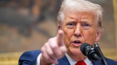 Trump, in a joint address to Congress said he was "pleased to announce that we have just apprehended the top terrorist responsible for that atrocity. And he is right now on his way here to face the swift sword of American justice.” (AFP) Trump, in a joint address to Congress said he was "pleased to announce that we have just apprehended the top terrorist responsible for that atrocity. And he is right now on his way here to face the swift sword of American justice.” (AFP)