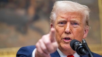 Trump government will consider providing relief by lowering the levels of the tariffs for specific products that are compliant with regulations under the USMCA deal (AFP) Trump government will consider providing relief by lowering the levels of the tariffs for specific products that are compliant with regulations under the USMCA deal (AFP)