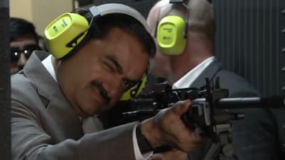 Gautam Adani at Adani Defence & Aerospace in Kanpur. (X)