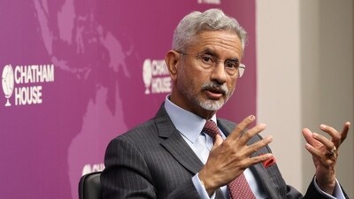 S Jaishankar said he spoke on changing geopolitics, geoeconomics, India-UK ties, neighbourhood and the Indian view of the world. (DrSJaishankar/X) S Jaishankar said he spoke on changing geopolitics, geoeconomics, India-UK ties, neighbourhood and the Indian view of the world. (DrSJaishankar/X)