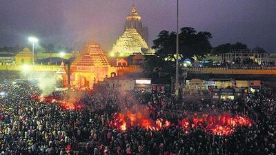 The Jagannath temple has long been central to both the state’s religious identity and its politics. (HT File Photo) The Jagannath temple has long been central to both the state’s religious identity and its politics. (HT File Photo)