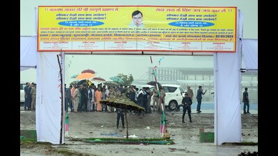 The incident took place on July 2, 2024 at Fulrai Mughalgarhi village under the Sikandararau police station of Hathras district (HT File Photo) The incident took place on July 2, 2024 at Fulrai Mughalgarhi village under the Sikandararau police station of Hathras district (HT File Photo)