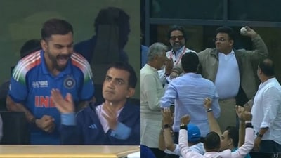 Hardik Pandya hit two consecutive sixes against Adam Zampa in the semifinal Hardik Pandya hit two consecutive sixes against Adam Zampa in the semifinal