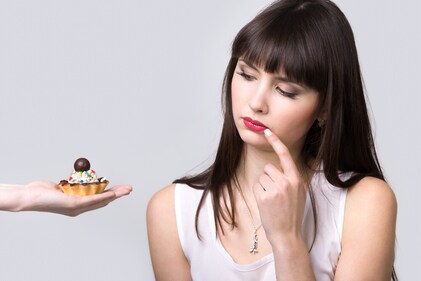 Suppressing cravings can eventually lead to crashing and binge eating. (Shutterstock) Suppressing cravings can eventually lead to crashing and binge eating. (Shutterstock)