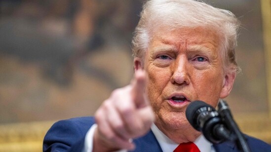 Trump, in a joint address to Congress said he was "pleased to announce that we have just apprehended the top terrorist responsible for that atrocity. And he is right now on his way here to face the swift sword of American justice.” (AFP)