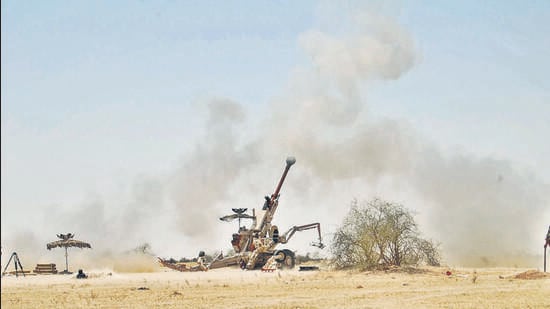The Bofors howitzers had their moment of glory when they played a critical role in the 1999 Kargil war with Pakistan. (HT File)