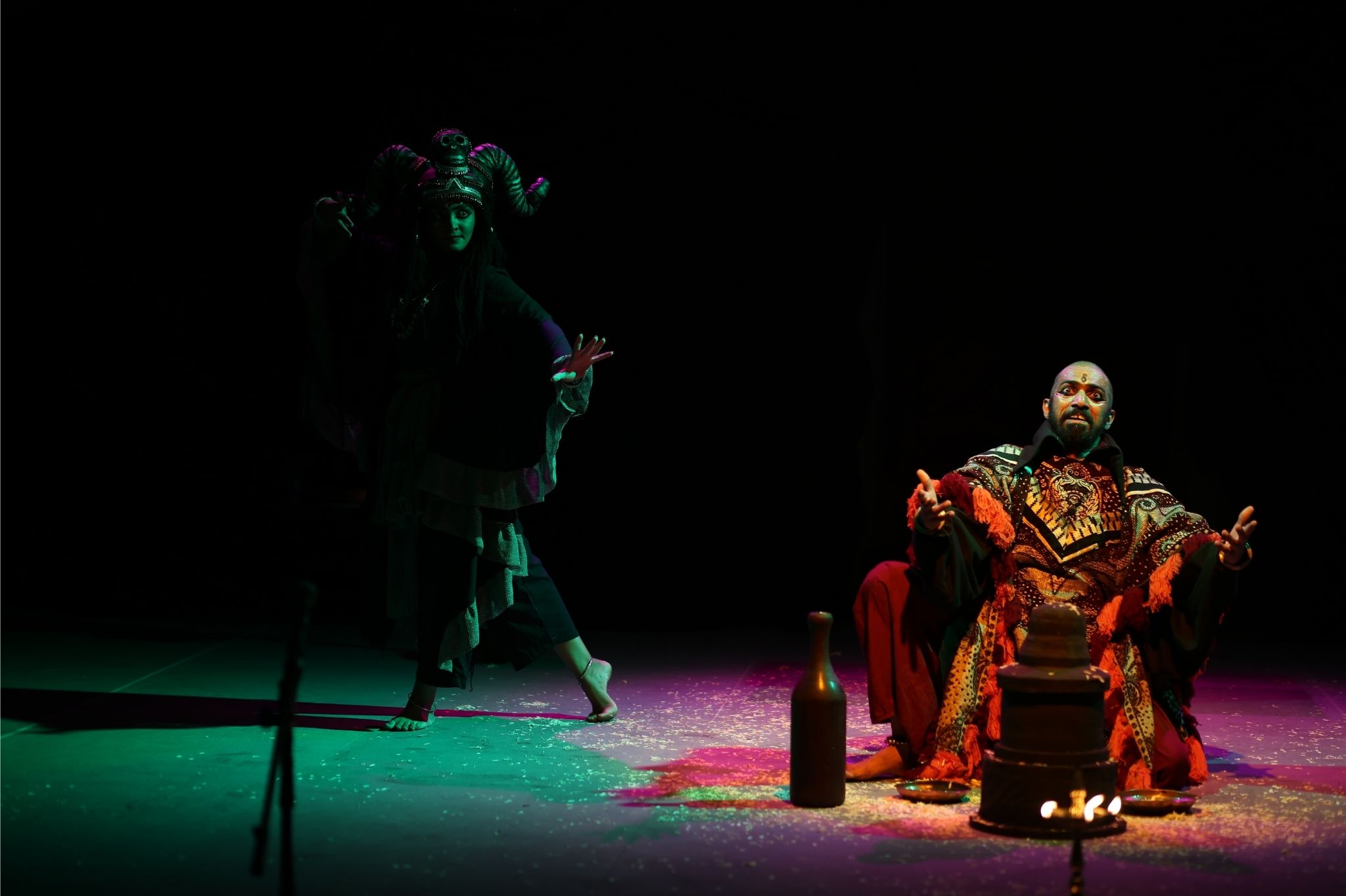 A scene from Dashanana Swapnasiddhi (Courtesy META)