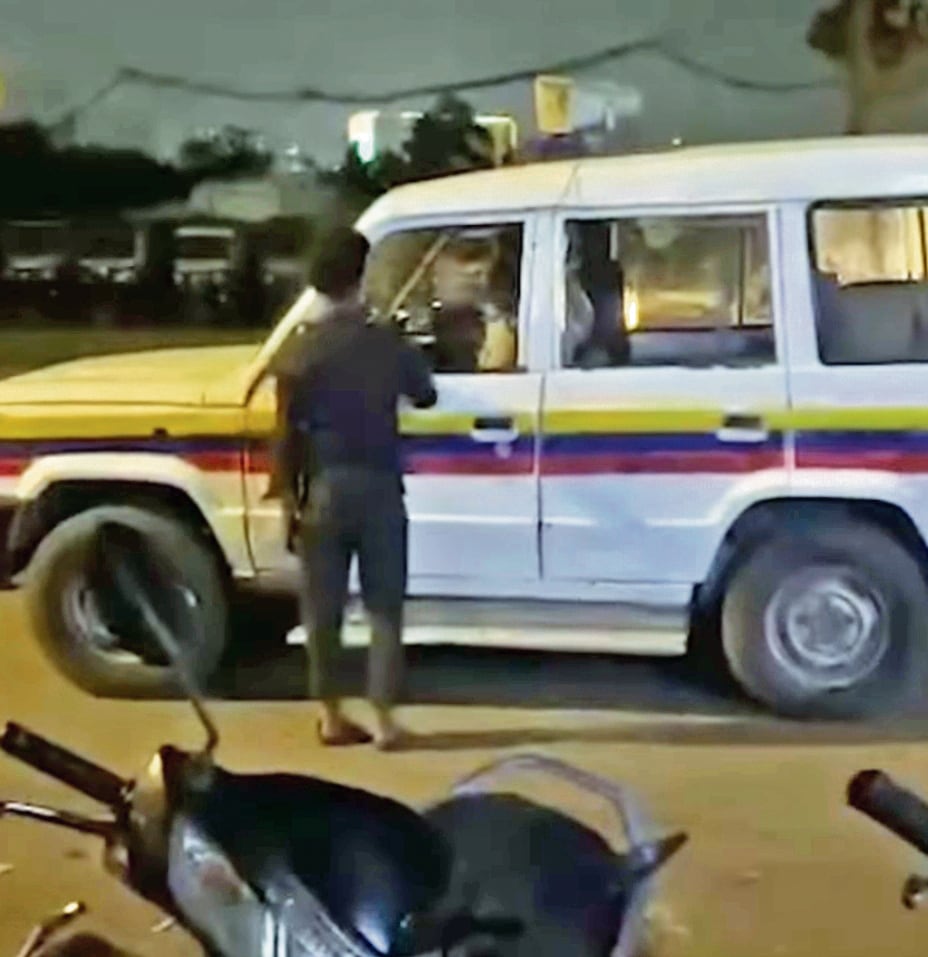 Four constables suspended after their ‘money collection’ video goes ...