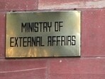 The Ministry of External Affairs in New Delhi.