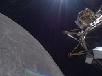 The image shows the company's IM-2 mission, Nova-C class lunar lander, Athena, in a circular orbit around the Moon. According to Intuitive Machines, LLC, flight controllers expect Athena to complete 39 lunar orbits until her south pole region landing site has adequate sunlight to power surface operations. The image shows the company's IM-2 mission, Nova-C class lunar lander, Athena, in a circular orbit around the Moon. According to Intuitive Machines, LLC, flight controllers expect Athena to complete 39 lunar orbits until her south pole region landing site has adequate sunlight to power surface operations.
