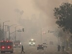 The US air quality monitors measured dangerous fine particulate matter, known as PM2.5, which can penetrate deep into the lungs and lead to respiratory diseases, heart conditions, and premature death. (File pic from Altadena, California) The US air quality monitors measured dangerous fine particulate matter, known as PM2.5, which can penetrate deep into the lungs and lead to respiratory diseases, heart conditions, and premature death. (File pic from Altadena, California)