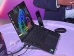 Lenovo ThinkPad X9 14 showcases at the Lenovo Tech World '25. 