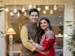 Actor-singer Parineeti Chopra with husband, politician Raghav Chadha. Actor-singer Parineeti Chopra with husband, politician Raghav Chadha.