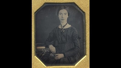Daguerreotype of Emily Dickenson dated around 1847. (Amherst College Archives & Special Collections) Daguerreotype of Emily Dickenson dated around 1847. (Amherst College Archives & Special Collections)