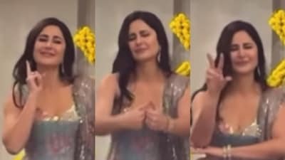 Katrina Kaif dancing at a friend's wedding Katrina Kaif dancing at a friend's wedding
